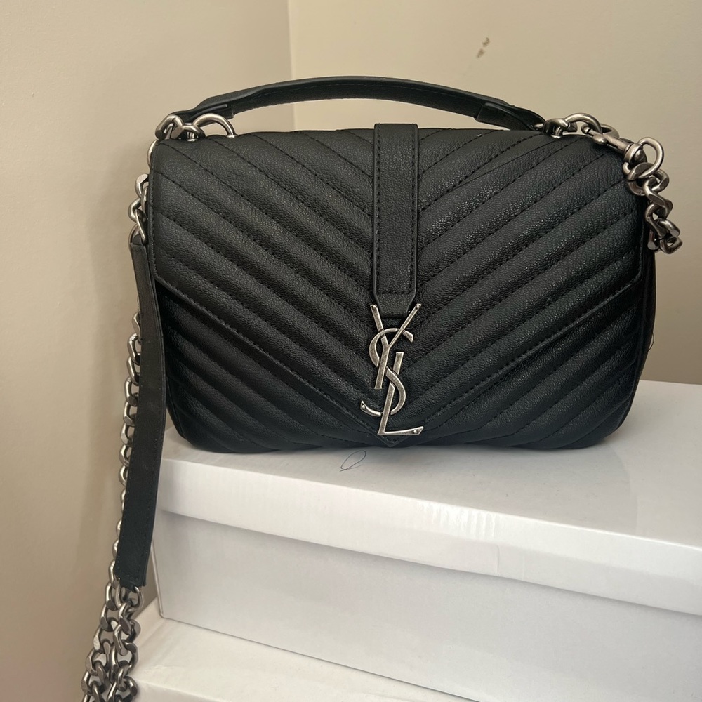 Saint Laurent Medium College Monogramme Bag